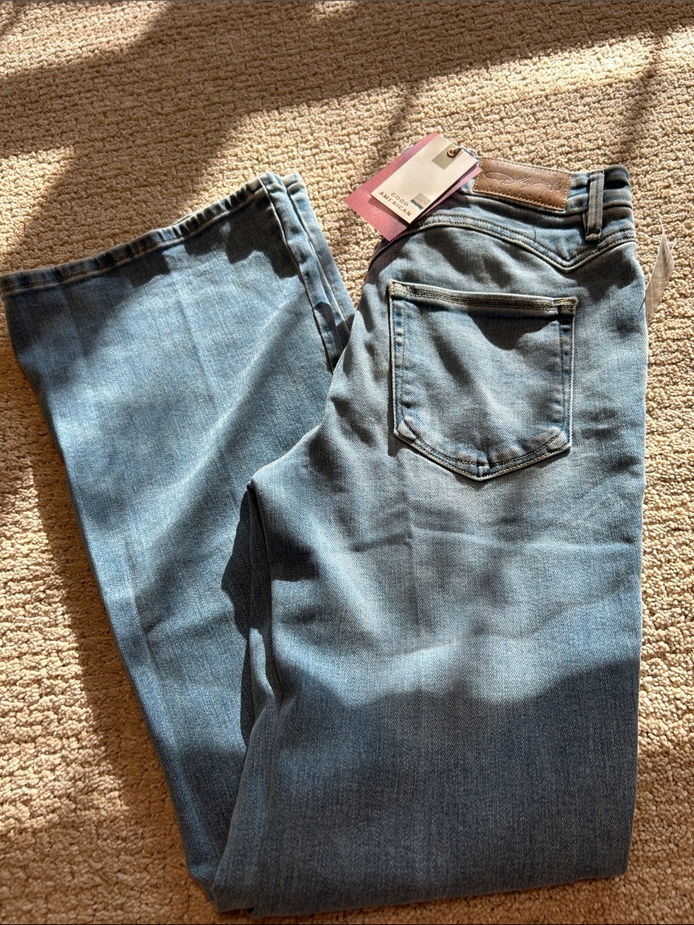 Good American Dolly Flares NWT $174 size 12
